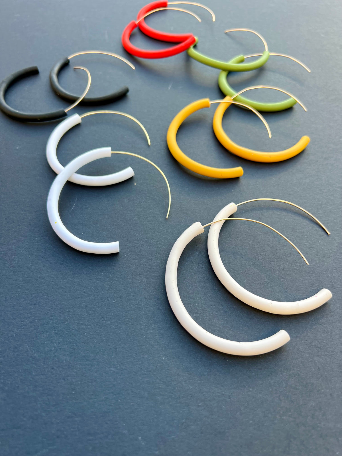 Weightless Infinity Hoop Earrings