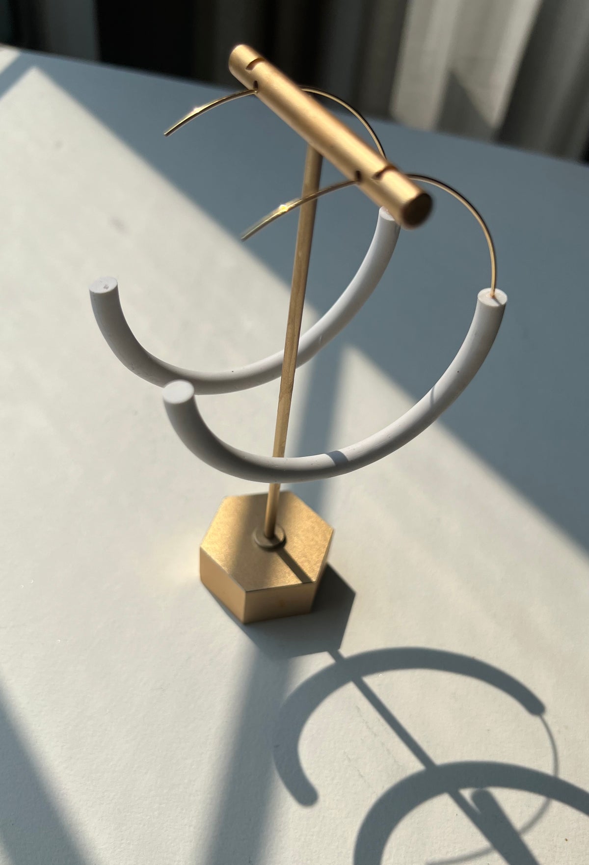 Weightless Infinity Hoop Earrings