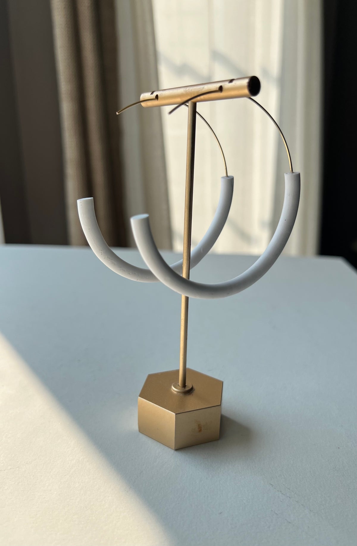 Weightless Infinity Hoop Earrings