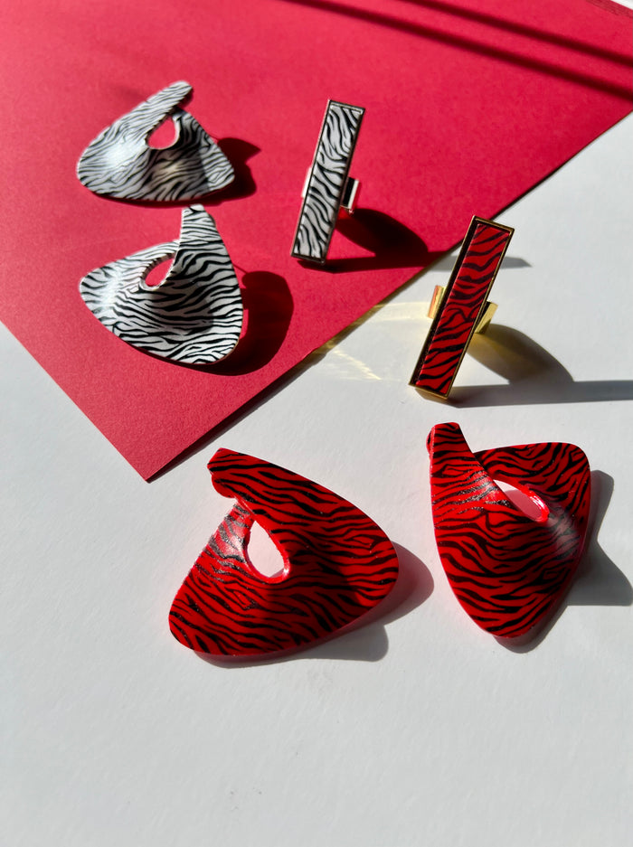 Animal Print Jewelry Set