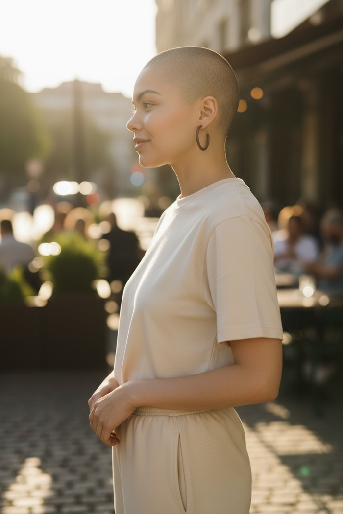 Weightless Infinity Hoop Earrings