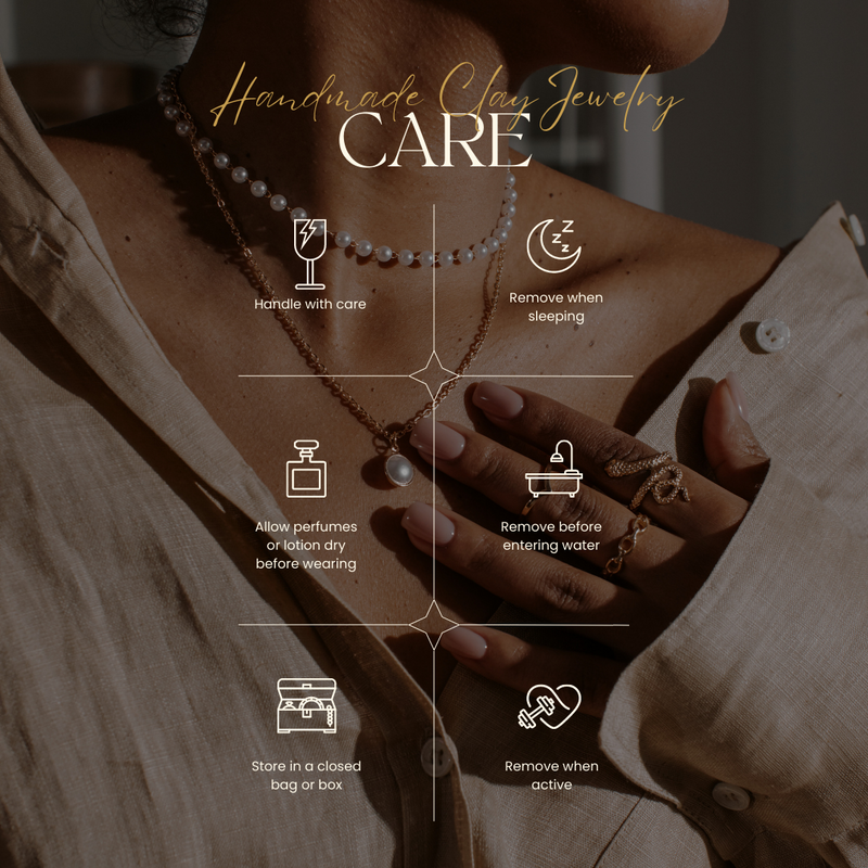 The Ultimate Guide To Caring for Your Handmade Clay Jewelry