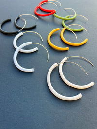 Weightless Infinity Hoop Earrings