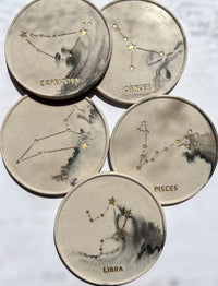 Marble Zodiac Coaster Gift Set