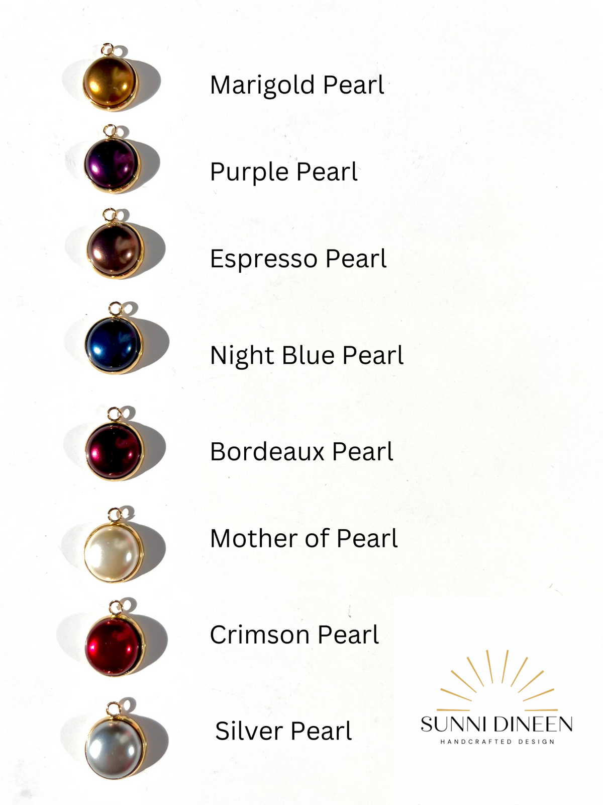 Pearlesque Choker Necklace Set I Personalized Mix & Match Handmade Charm Chokers