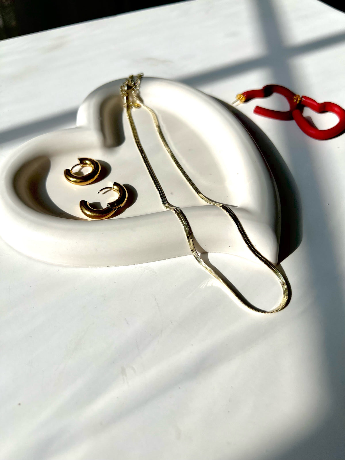 Heart Trinket Dish I Handmade Home Accessories by Sunni Dineen