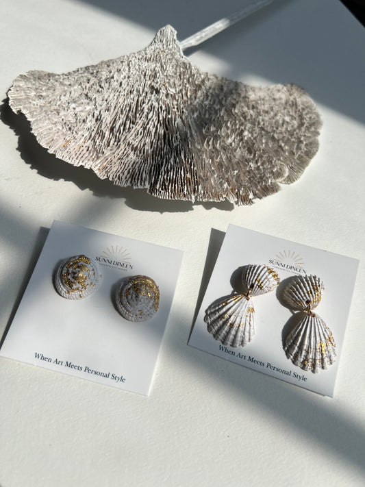 Mini "Petite" Sea Shell Earrings