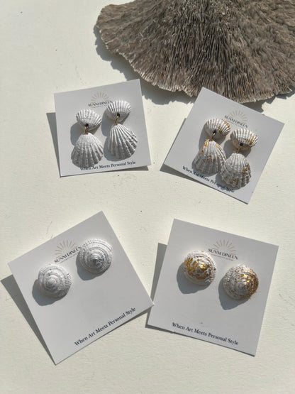 Mini "Petite" Sea Shell Earrings