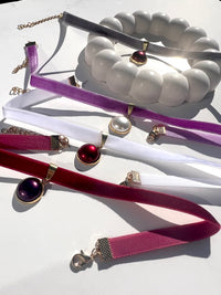 Pearlesque Choker Necklace Set