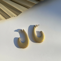 J Hoop Earrings