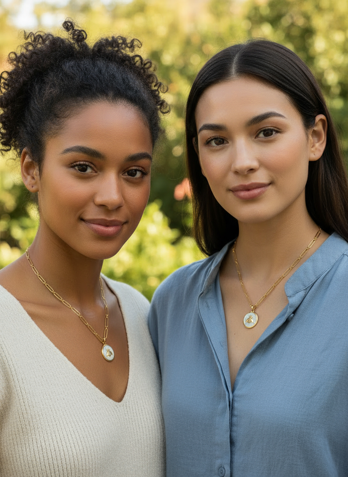 Queen Honeybee Pendant Necklace—Simple Girl Brand x SDHD I Meaningful Jewelry for the Evolved Woman