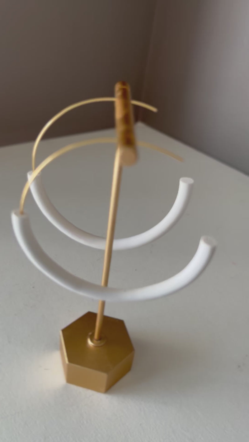 Weightless Infinity Hoop Earrings