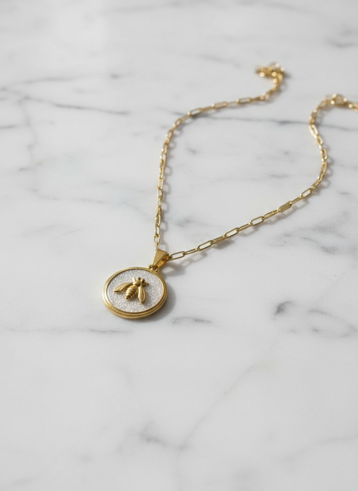 Queen Honeybee Pendant Necklace—Simple Girl Brand x SDHD I Meaningful Jewelry for the Evolved Woman