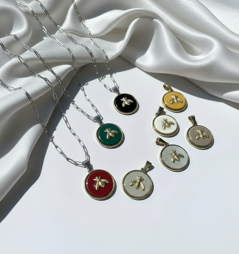 Queen Honeybee Pendant Necklace—Simple Girl Brand x SDHD I Meaningful Jewelry for the Evolved Woman